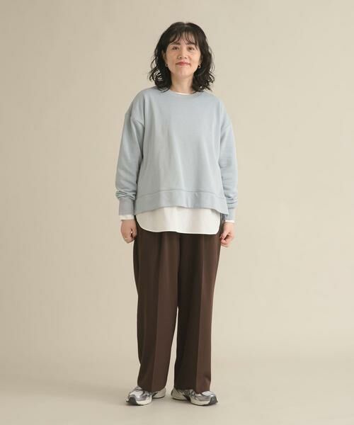 URBAN RESEARCH DOORS / アーバンリサーチ ドアーズ Tシャツ | 『スタッフ企画』ワイドスウェットプルオーバー | 詳細7