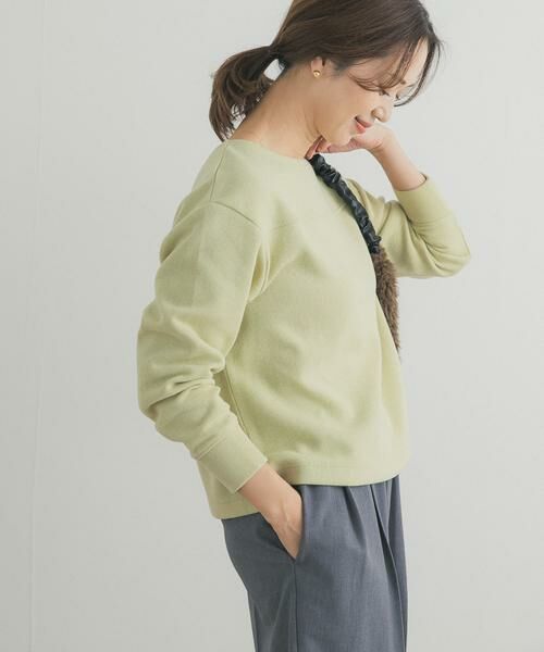 URBAN RESEARCH DOORS / アーバンリサーチ ドアーズ Tシャツ | 『UR TECH』ボートネックプルオーバー | 詳細2