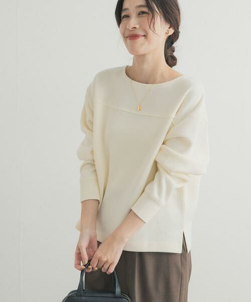 URBAN RESEARCH DOORS / アーバンリサーチ ドアーズ Tシャツ | 『UR TECH』ボートネックプルオーバー | 詳細18