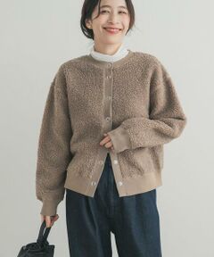 URBAN RESEARCH DOORS / アーバンリサーチ ドアーズ カーディガン・ボレロ | プードルボアカーディガン