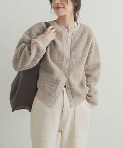 URBAN RESEARCH DOORS / アーバンリサーチ ドアーズ カーディガン・ボレロ | プードルボアカーディガン