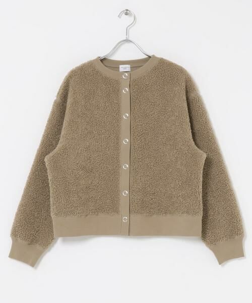 URBAN RESEARCH DOORS / アーバンリサーチ ドアーズ カーディガン・ボレロ | プードルボアカーディガン | 詳細8