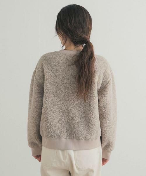 URBAN RESEARCH DOORS / アーバンリサーチ ドアーズ カーディガン・ボレロ | プードルボアカーディガン | 詳細24