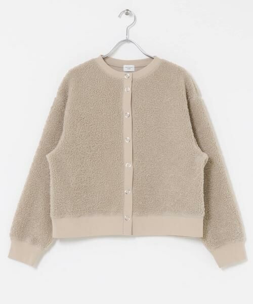 URBAN RESEARCH DOORS / アーバンリサーチ ドアーズ カーディガン・ボレロ | プードルボアカーディガン | 詳細25