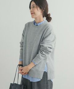 URBAN RESEARCH DOORS / アーバンリサーチ ドアーズ スウェット | 『一部WEB限定カラー』『UR TECH』裏起毛サイド釦スウェット