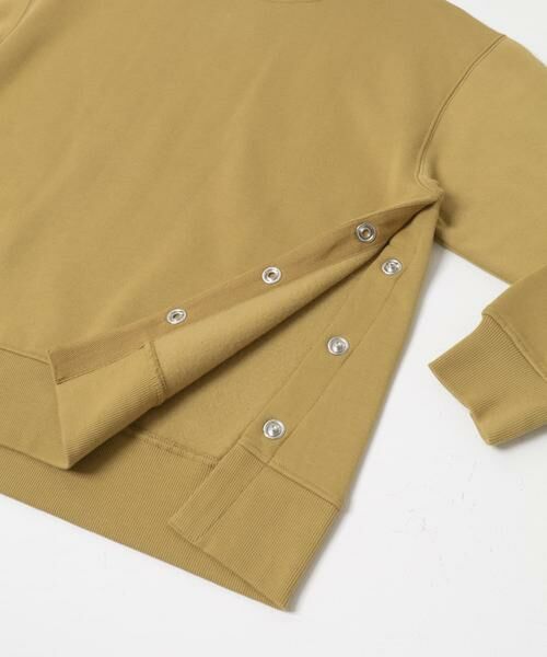 URBAN RESEARCH DOORS / アーバンリサーチ ドアーズ スウェット | 『一部WEB限定カラー』『UR TECH』裏起毛サイド釦スウェット | 詳細13