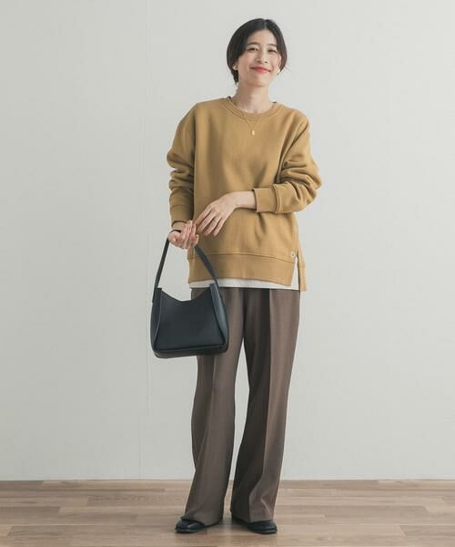 URBAN RESEARCH DOORS / アーバンリサーチ ドアーズ スウェット | 『一部WEB限定カラー』『UR TECH』裏起毛サイド釦スウェット | 詳細7