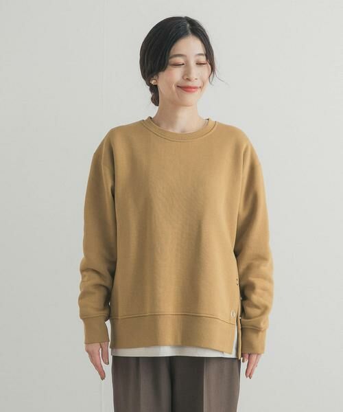 URBAN RESEARCH DOORS / アーバンリサーチ ドアーズ スウェット | 『一部WEB限定カラー』『UR TECH』裏起毛サイド釦スウェット | 詳細8