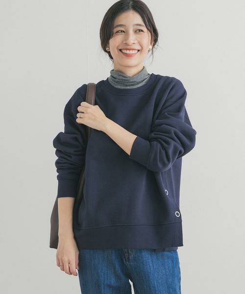 URBAN RESEARCH DOORS / アーバンリサーチ ドアーズ スウェット | 『一部WEB限定カラー』『UR TECH』裏起毛サイド釦スウェット | 詳細19