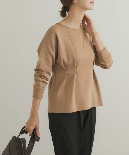 URBAN RESEARCH DOORS / アーバンリサーチ ドアーズ Tシャツ | ライトダンボールウエストタックプルオーバー | 詳細1