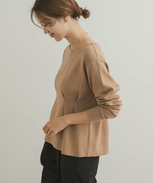 URBAN RESEARCH DOORS / アーバンリサーチ ドアーズ Tシャツ | ライトダンボールウエストタックプルオーバー | 詳細4