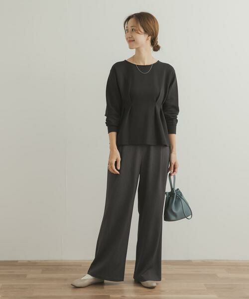 URBAN RESEARCH DOORS / アーバンリサーチ ドアーズ Tシャツ | ライトダンボールウエストタックプルオーバー | 詳細21