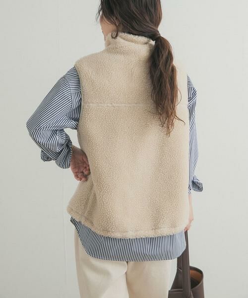 URBAN RESEARCH DOORS / アーバンリサーチ ドアーズ ベスト | ボアZIPベスト | 詳細6