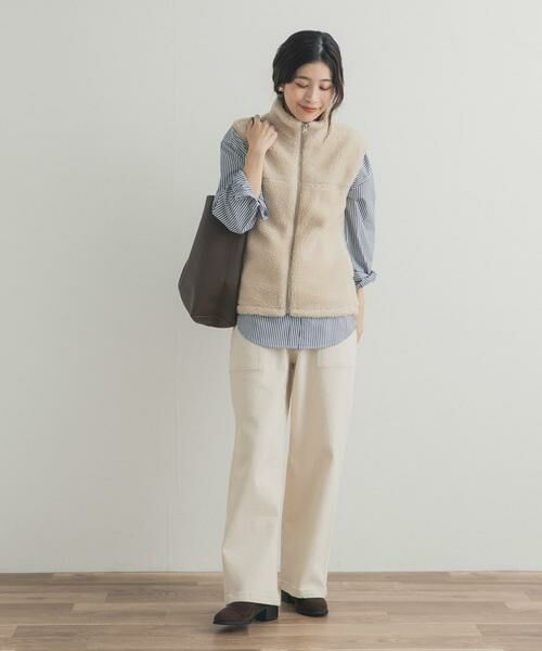 URBAN RESEARCH DOORS / アーバンリサーチ ドアーズ ベスト | ボアZIPベスト | 詳細7