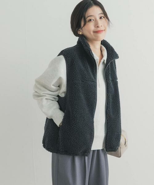 URBAN RESEARCH DOORS / アーバンリサーチ ドアーズ ベスト | ボアZIPベスト | 詳細11