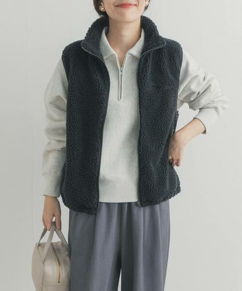 URBAN RESEARCH DOORS / アーバンリサーチ ドアーズ ベスト | ボアZIPベスト | 詳細13