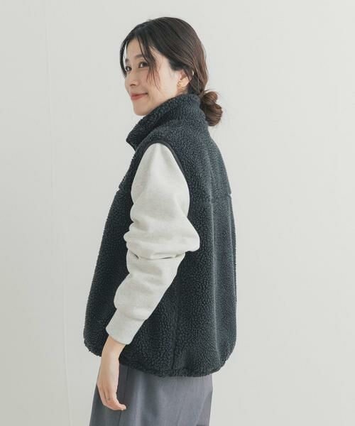 URBAN RESEARCH DOORS / アーバンリサーチ ドアーズ ベスト | ボアZIPベスト | 詳細14