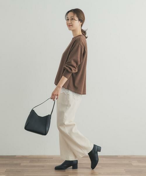 URBAN RESEARCH DOORS / アーバンリサーチ ドアーズ Tシャツ | BACKリングドットプルオーバー | 詳細6