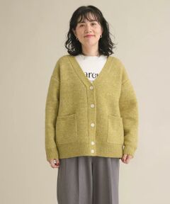 URBAN RESEARCH DOORS / アーバンリサーチ ドアーズ カーディガン・ボレロ | 『スタッフ企画』ダブルフェイスVネックカーディガン