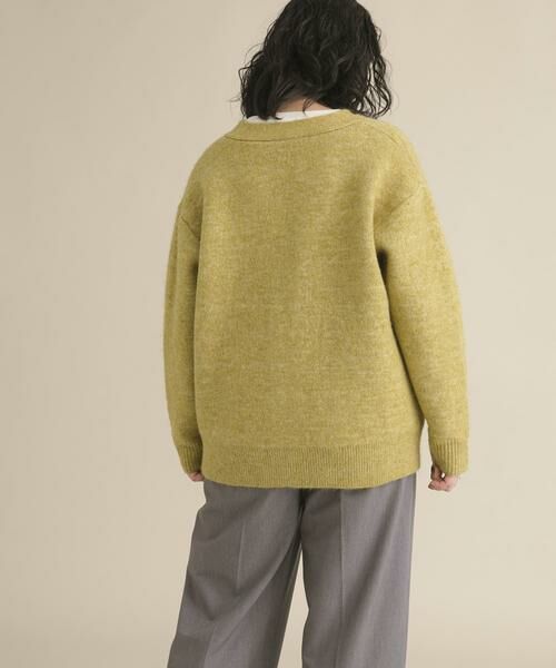 URBAN RESEARCH DOORS / アーバンリサーチ ドアーズ カーディガン・ボレロ | 『スタッフ企画』ダブルフェイスVネックカーディガン | 詳細2