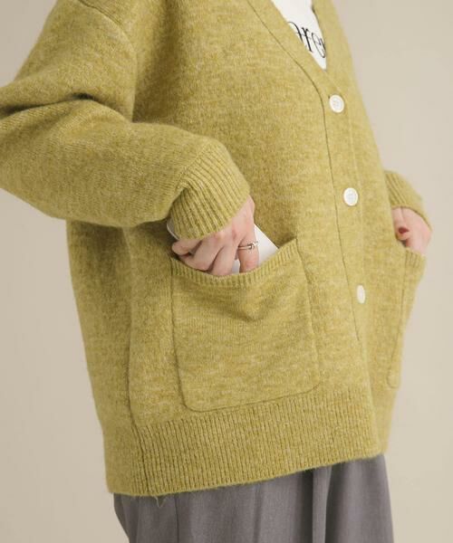 URBAN RESEARCH DOORS / アーバンリサーチ ドアーズ カーディガン・ボレロ | 『スタッフ企画』ダブルフェイスVネックカーディガン | 詳細3