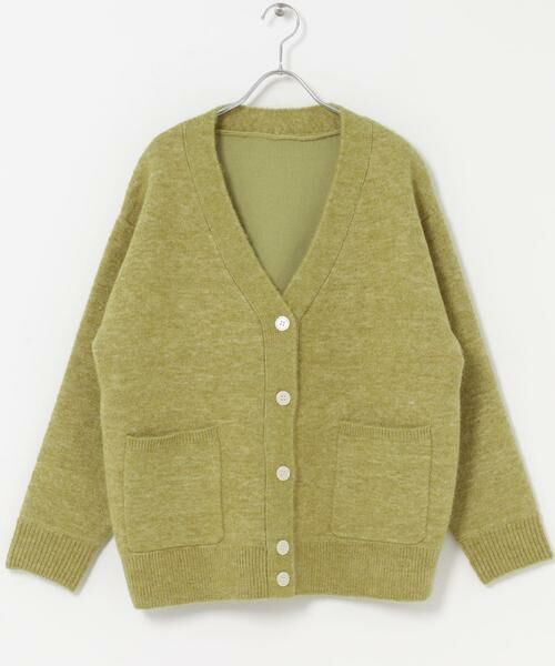 URBAN RESEARCH DOORS / アーバンリサーチ ドアーズ カーディガン・ボレロ | 『スタッフ企画』ダブルフェイスVネックカーディガン | 詳細7
