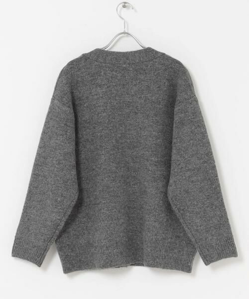 URBAN RESEARCH DOORS / アーバンリサーチ ドアーズ カーディガン・ボレロ | 『スタッフ企画』ダブルフェイスVネックカーディガン | 詳細18