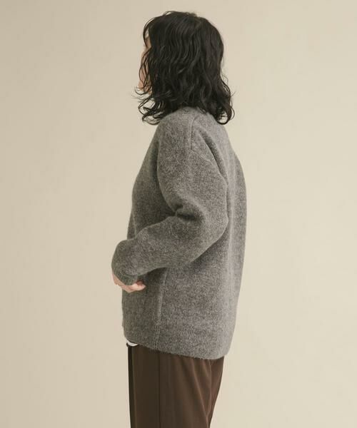 URBAN RESEARCH DOORS / アーバンリサーチ ドアーズ カーディガン・ボレロ | 『スタッフ企画』ダブルフェイスVネックカーディガン | 詳細11