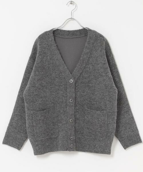 URBAN RESEARCH DOORS / アーバンリサーチ ドアーズ カーディガン・ボレロ | 『スタッフ企画』ダブルフェイスVネックカーディガン | 詳細15