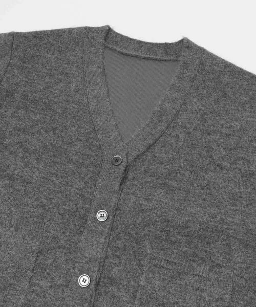 URBAN RESEARCH DOORS / アーバンリサーチ ドアーズ カーディガン・ボレロ | 『スタッフ企画』ダブルフェイスVネックカーディガン | 詳細16