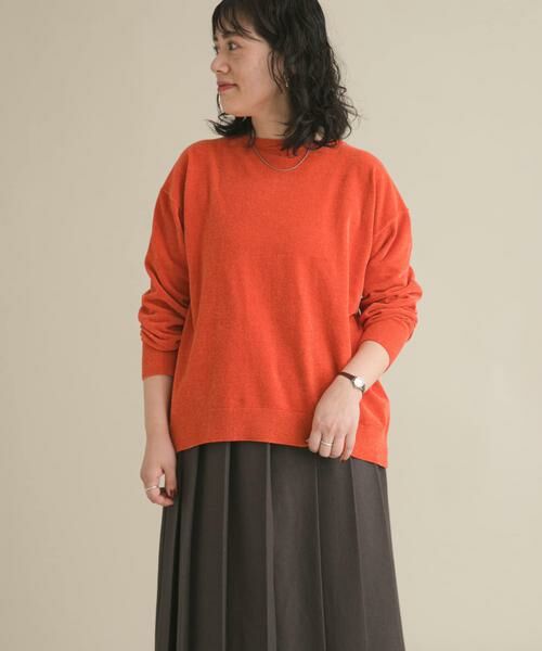 URBAN RESEARCH DOORS / アーバンリサーチ ドアーズ ニット・セーター | 『スタッフ企画』モールヤーンボートネックニット | 詳細1