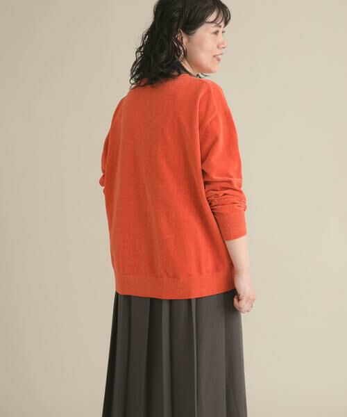 URBAN RESEARCH DOORS / アーバンリサーチ ドアーズ ニット・セーター | 『スタッフ企画』モールヤーンボートネックニット | 詳細2