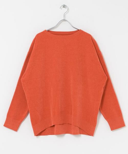 URBAN RESEARCH DOORS / アーバンリサーチ ドアーズ ニット・セーター | 『スタッフ企画』モールヤーンボートネックニット | 詳細8