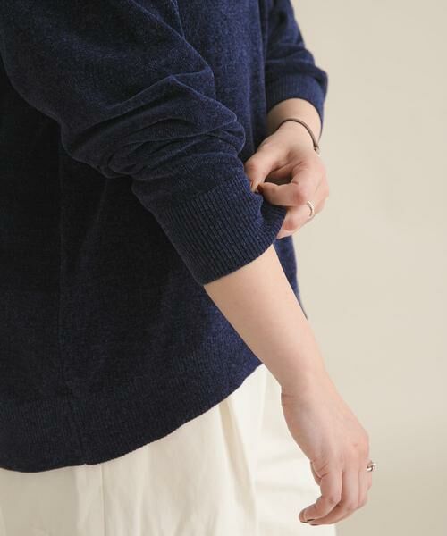 URBAN RESEARCH DOORS / アーバンリサーチ ドアーズ ニット・セーター | 『スタッフ企画』モールヤーンボートネックニット | 詳細14