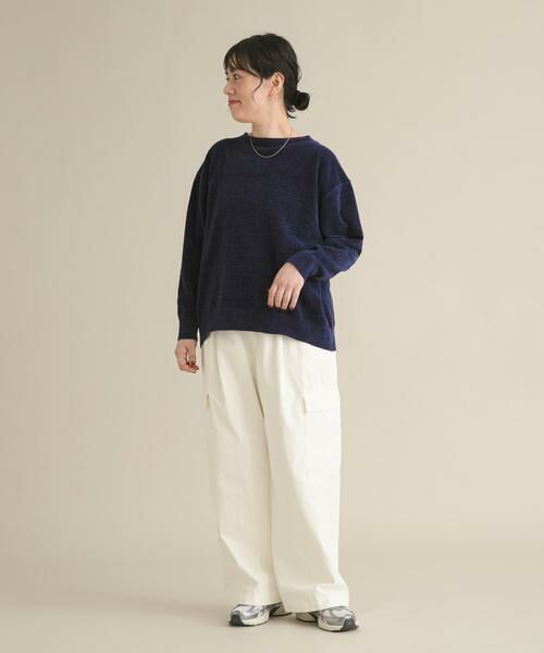 URBAN RESEARCH DOORS / アーバンリサーチ ドアーズ ニット・セーター | 『スタッフ企画』モールヤーンボートネックニット | 詳細15