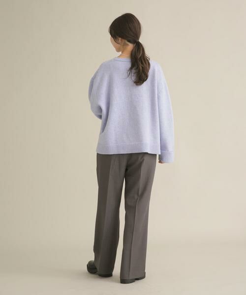 URBAN RESEARCH DOORS / アーバンリサーチ ドアーズ ニット・セーター | 『スタッフ企画』ターンバック袖ショート丈ニット | 詳細7