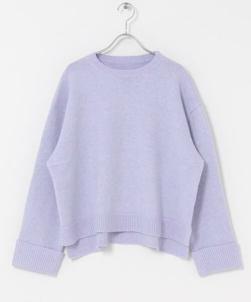 URBAN RESEARCH DOORS / アーバンリサーチ ドアーズ ニット・セーター | 『スタッフ企画』ターンバック袖ショート丈ニット | 詳細8