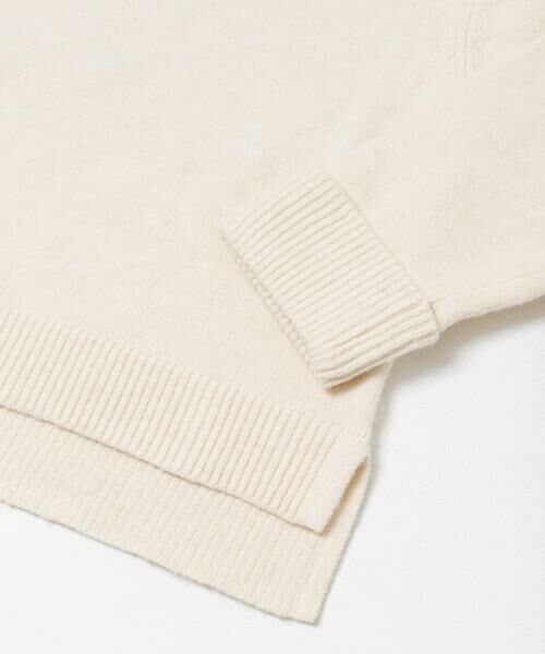 URBAN RESEARCH DOORS / アーバンリサーチ ドアーズ ニット・セーター | 『スタッフ企画』ターンバック袖ショート丈ニット | 詳細21