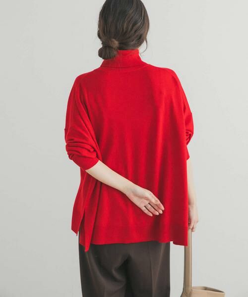 URBAN RESEARCH DOORS / アーバンリサーチ ドアーズ ニット・セーター | ウォッシャブルウールタートルネックワイドプルオーバー | 詳細6