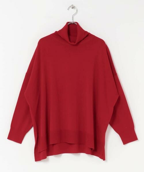 URBAN RESEARCH DOORS / アーバンリサーチ ドアーズ ニット・セーター | ウォッシャブルウールタートルネックワイドプルオーバー | 詳細8