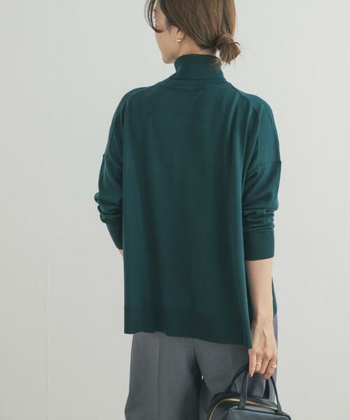 URBAN RESEARCH DOORS / アーバンリサーチ ドアーズ ニット・セーター | ウォッシャブルウールタートルネックワイドプルオーバー | 詳細12