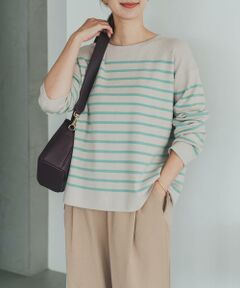 URBAN RESEARCH DOORS / アーバンリサーチ ドアーズ ニット・セーター | パネルボーダーKNIT