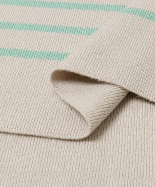 URBAN RESEARCH DOORS / アーバンリサーチ ドアーズ ニット・セーター | パネルボーダーKNIT | 詳細19