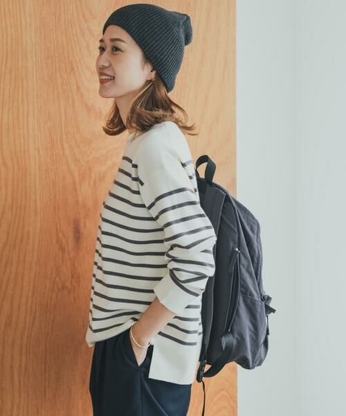 URBAN RESEARCH DOORS / アーバンリサーチ ドアーズ ニット・セーター | パネルボーダーKNIT | 詳細24