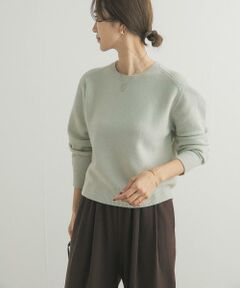 URBAN RESEARCH DOORS / アーバンリサーチ ドアーズ ニット・セーター | ウールコンパクトクルーネックプルオーバー