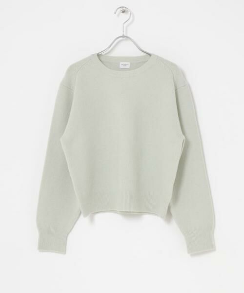 URBAN RESEARCH DOORS / アーバンリサーチ ドアーズ ニット・セーター | ウールコンパクトクルーネックプルオーバー | 詳細11