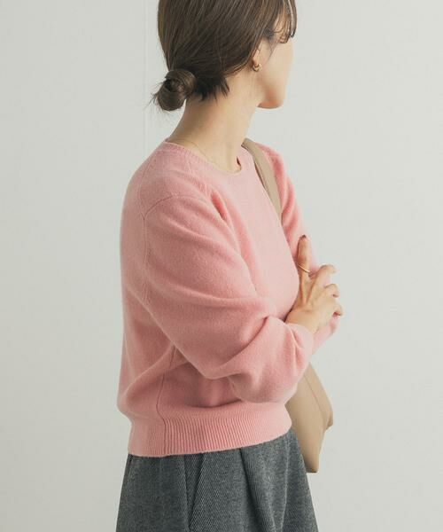 URBAN RESEARCH DOORS / アーバンリサーチ ドアーズ ニット・セーター | ウールコンパクトクルーネックプルオーバー | 詳細14