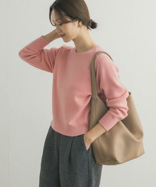 URBAN RESEARCH DOORS / アーバンリサーチ ドアーズ ニット・セーター | ウールコンパクトクルーネックプルオーバー | 詳細18