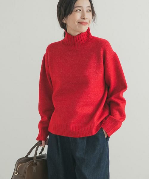 URBAN RESEARCH DOORS / アーバンリサーチ ドアーズ ニット・セーター | タートルネックニットプルオーバー | 詳細3