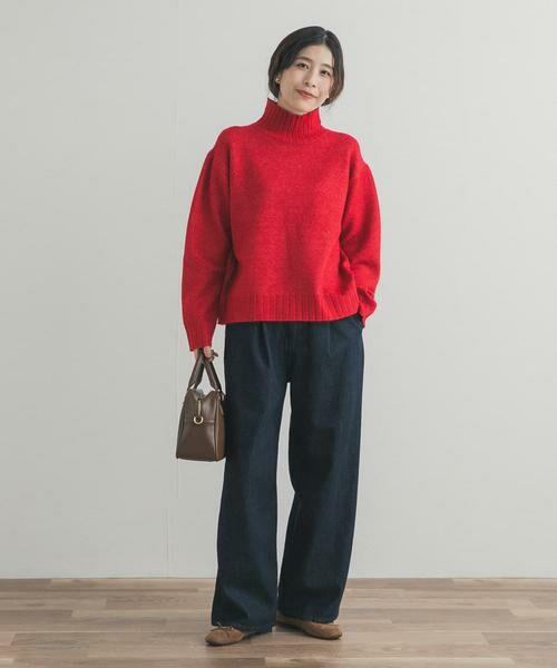 URBAN RESEARCH DOORS / アーバンリサーチ ドアーズ ニット・セーター | タートルネックニットプルオーバー | 詳細7